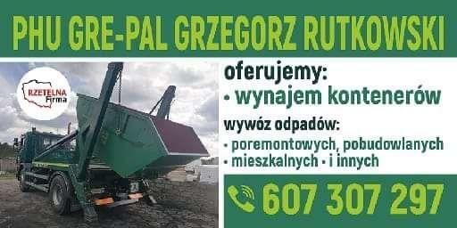 Kontenery do wynajęcia na odpady mieszane pobudowlane - pore