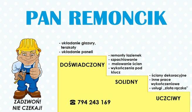Firma remontowo-budowlana PAN REMONCIK