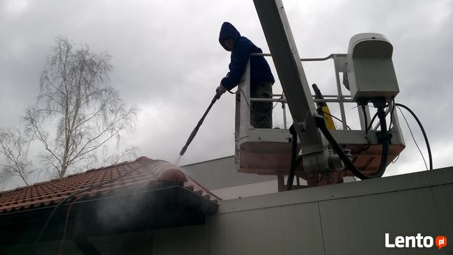 Podnośnik koszowy 26m. wycinka drzew piel. ogrodów mycie dac