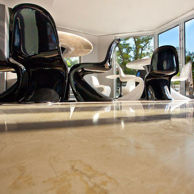 Płytki Podłogowe Marmurowe CremaMarfil poler 60x60x2