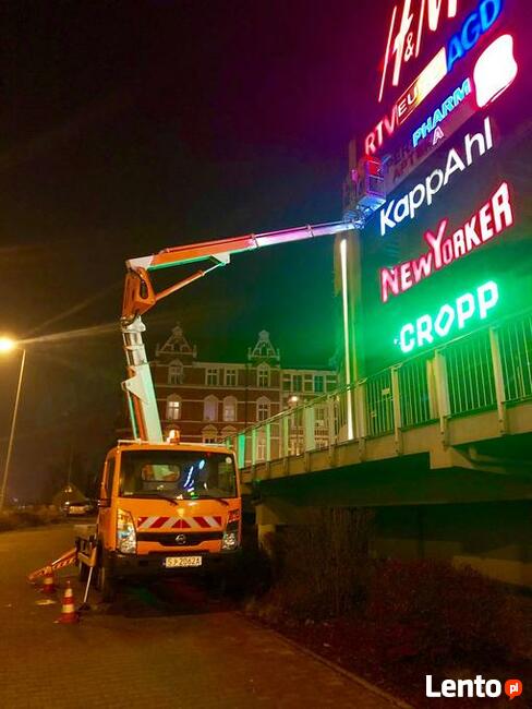 Wynajem podnośnika koszowego(zwyżka) z operatorem