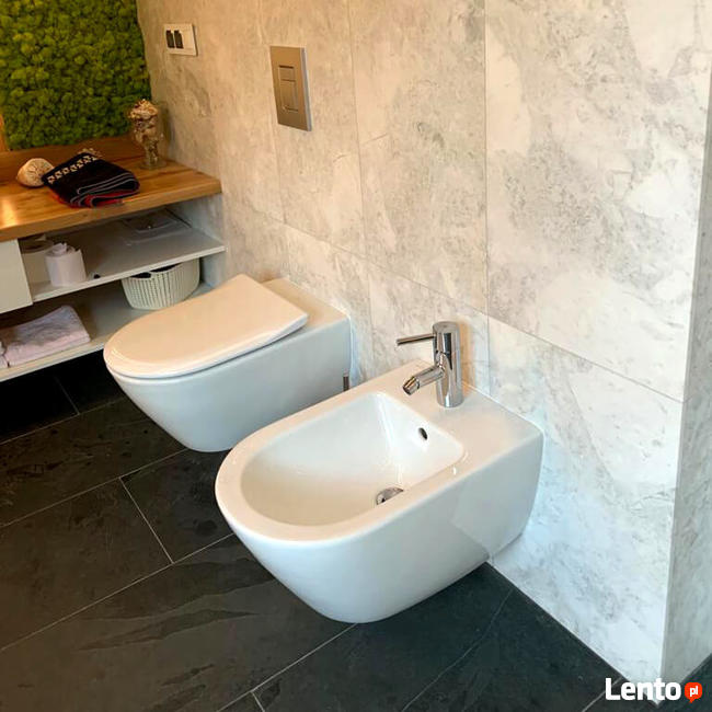 Płytki Marmur Royal White szlifowany 61x40,6x1,2cm