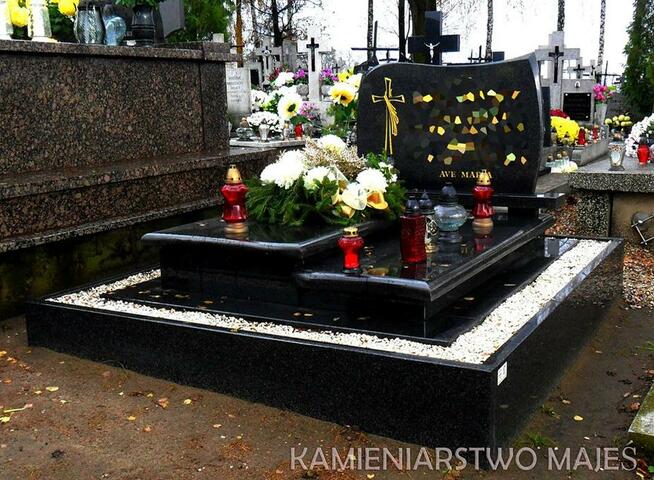 Kamieniarstwo - nagrobki, schody, blaty, parapety