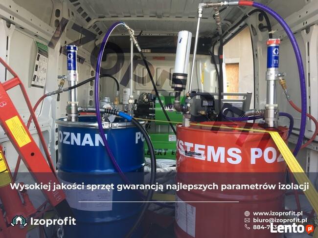 Ocieplenia pianą PUR, ocieplenia poddaszy, pianka PUR