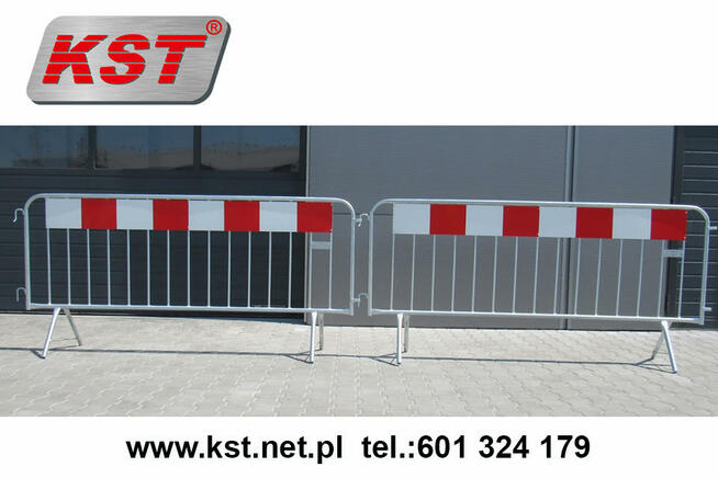 KST BARIERKA OSTRZEGAWCZA OCHRONNA DROGOWA BARIERA