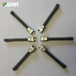 Szczotka do chwastów do kos spalinowych z ochroną przed wyr