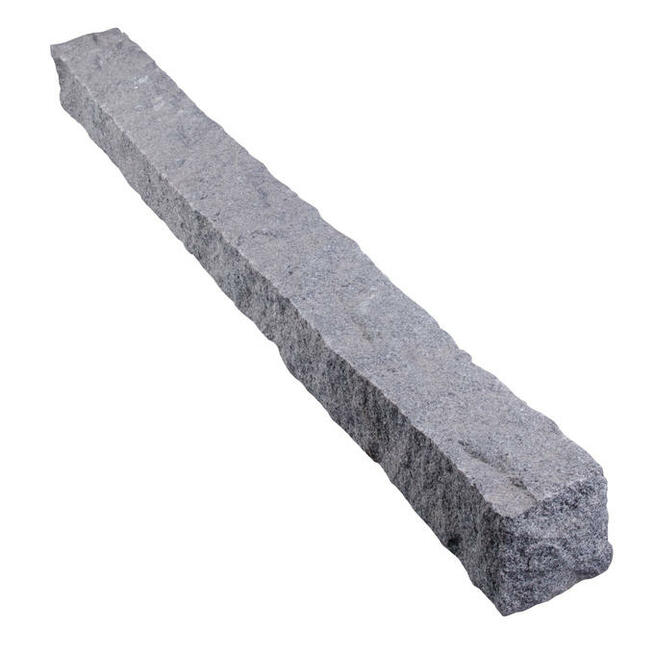 Palisada Granitowa Ciemnoszara Padang Dark łupana120x10x10cm