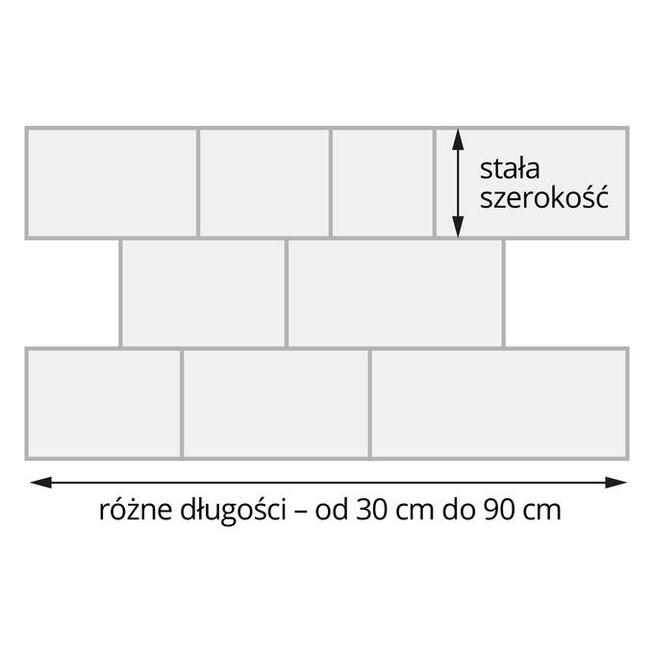 Płytki Kwarcyt Czarny Verde Black Sczotka 60x40x1,2cm