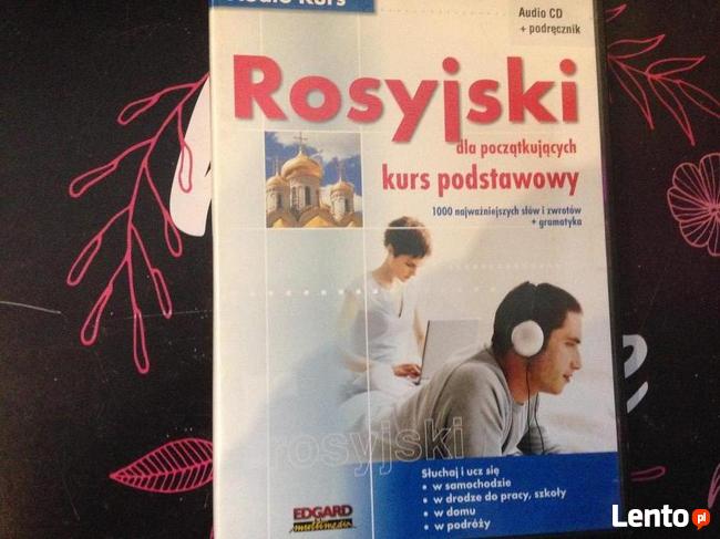 Rosyjski dla początkujących kurs podstawowy CD+podręcznik