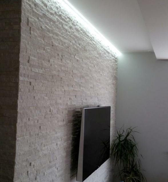 Panel Elewacyjny Stackstone Marmur Biały 36x10x1,3