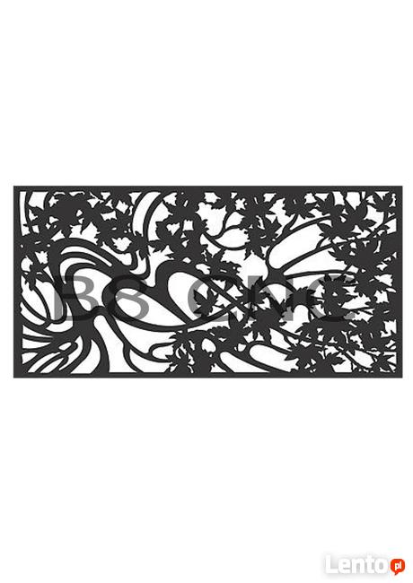 Ogrodzenia wycinene laserowo- projekty