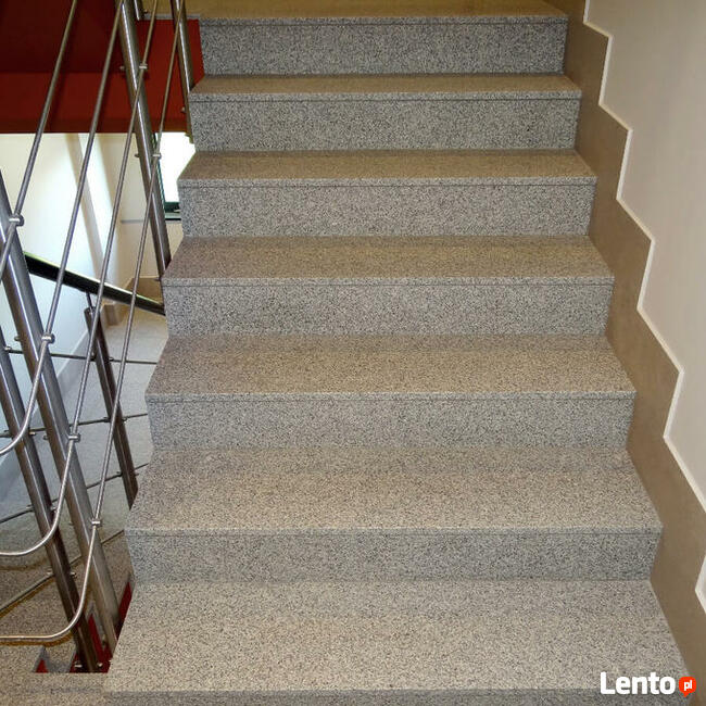 Stopień Płytka granitowa G603 Bianco Cristal szlif150x33x2cm