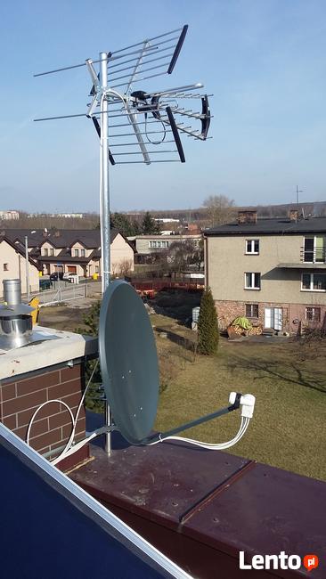 Ustawianie Montaż Serwis Anten Sat i DVB-T Sosnowiec okolica