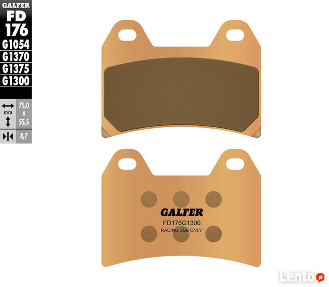 Galfer G1300 klocki ceramiczne Aprilia RST1000