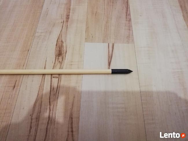 TANIO Strzały do łuku drewniane 29 metalowe ostre groty