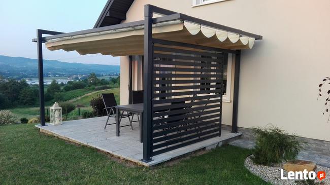 Pergola automatyczna. Pergola manualna. Wykonywane na wymiar