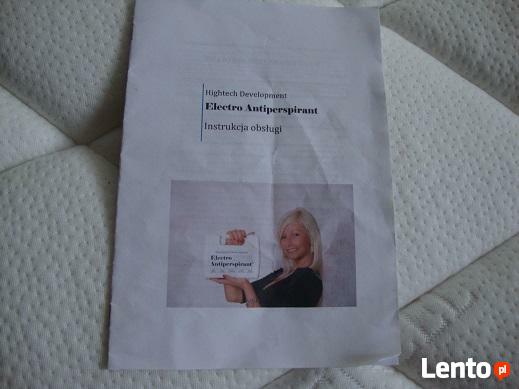 JONOFOREZA ELECTRO ANTIPERSPIRANT POCENIE DŁONIE STOPY PACHY