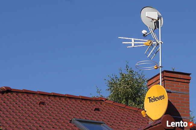 Ustawianie montaż anten satelitarnych i naziemnych