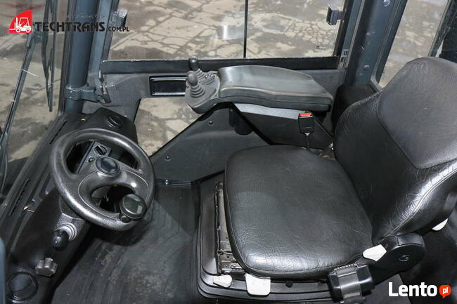 4 tonowy wózek widłowy używany gazowy widlak LINDE LPG UDT