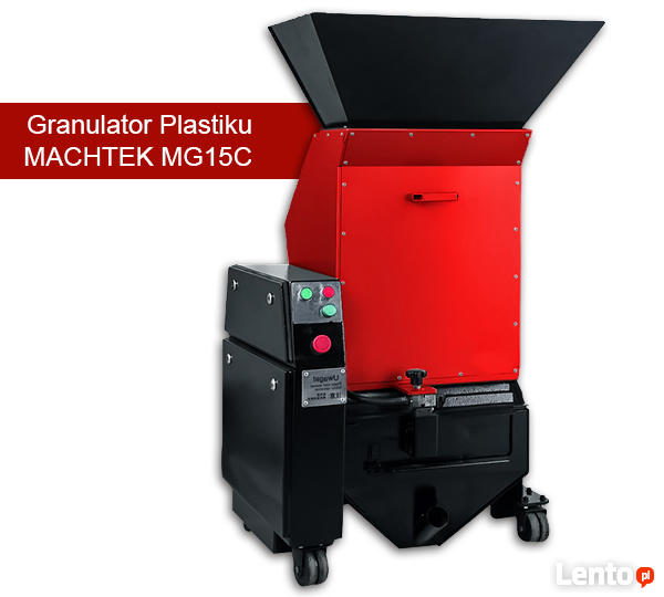 Granulator tworzyw sztucznych Plastiku MACHTEK MG15C