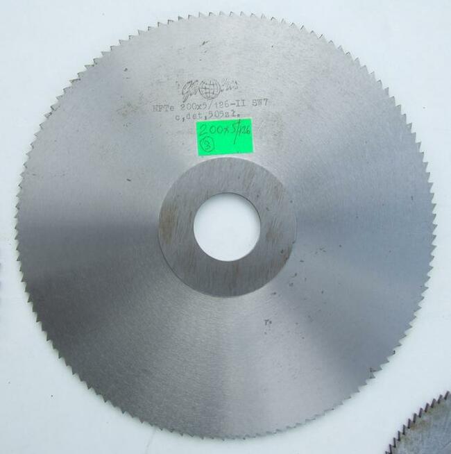 Frez tarczowy piłkowy NFTe Globus 200x4/78 98 200x5/126 200x