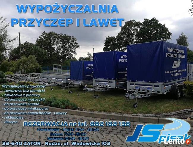 WYPOŻYCZALNIA PRZYCZEP I LAWET JS ZATOR