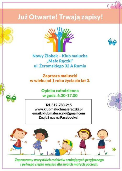 Żłobek Klub Malucha Małe Rączki