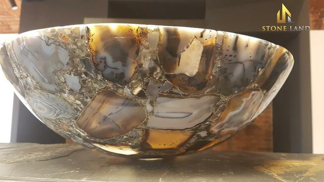 Luksusowa umywalka z kamieni półszlachetnych, NOWOŚĆ!!