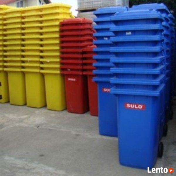 Pojemniki 120l, nowe