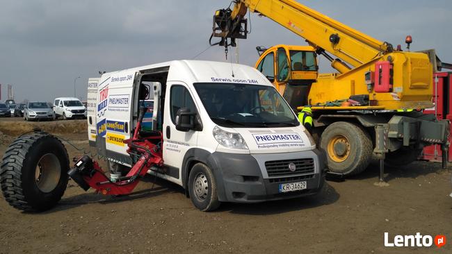 Wulkanizacja TIR 24H Kraków, serwis opon