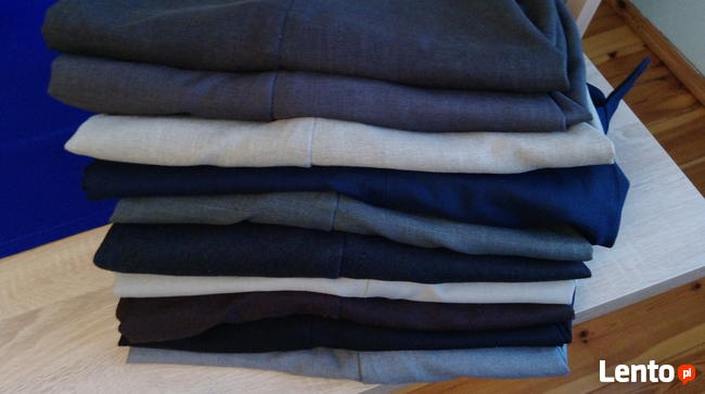 Spodnie garniturowe – męskie