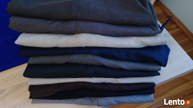 Spodnie garniturowe – męskie