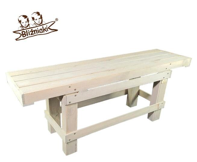 KOMPLET MEBLI DO OGRODU ZESTAW STÓŁ I DWIE ŁAWKI