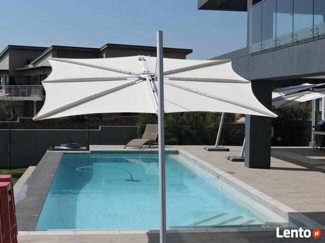 Parasol ogrodowy Spectra by Umbrosa. 100 % made in Belgium