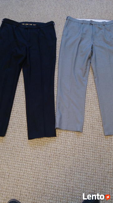 Spodnie garniturowe – męskie