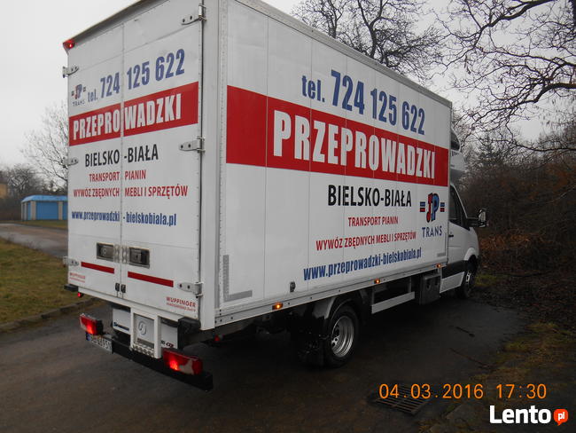 Przeprowadzki Bielsko Biała JP TRANS.
