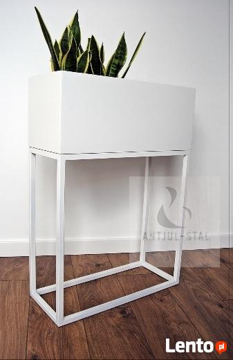 Donica / Kwietnik metalowa. Malowane proszkowo.