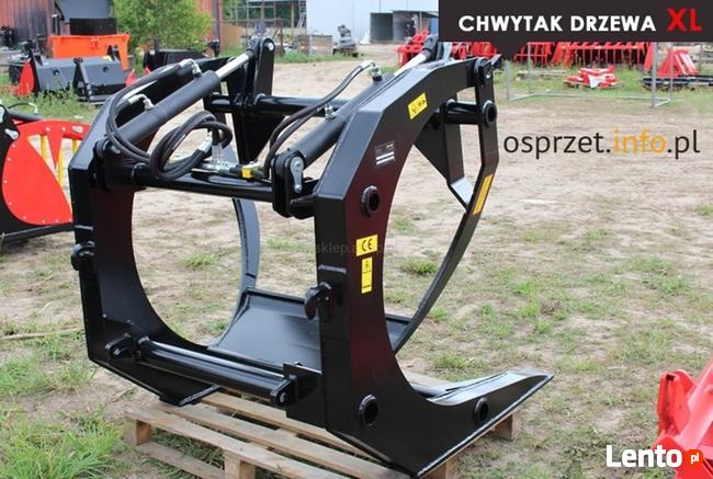 Chwytak do drewna, bali do ładowarki, ciągnika TUZ, nowy