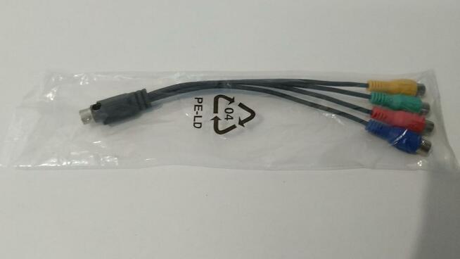 Przewód 7 Pin S-Video to 4 RCA cinch - Poznań