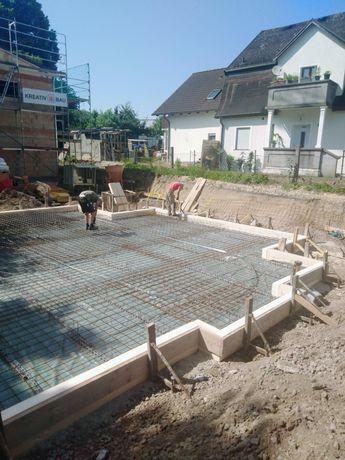 Budowa domów, usługi budowlane, płyty fundamentowe