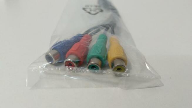 Przewód 7 Pin S-Video to 4 RCA cinch - Poznań