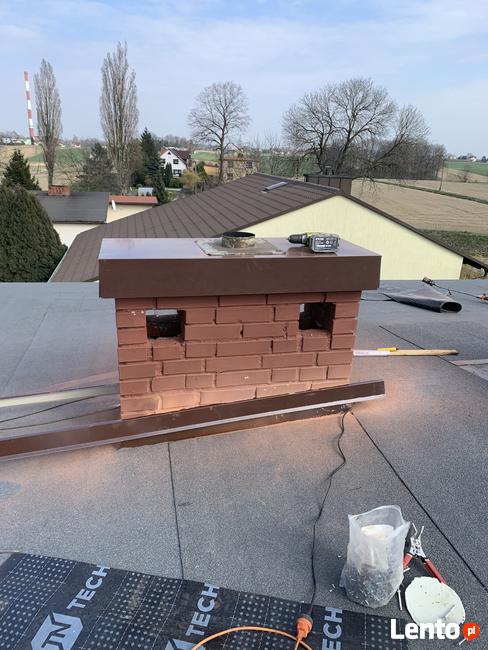 Szlamowanie uszczelnianie frezowanie komina dekarz dachy