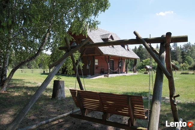 Wynajem drewnianych domów na końcu świata ok. Augustowa