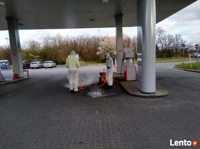 Dezynfekcja, wspólnot, magazynów przestrzeni publicznej itp.