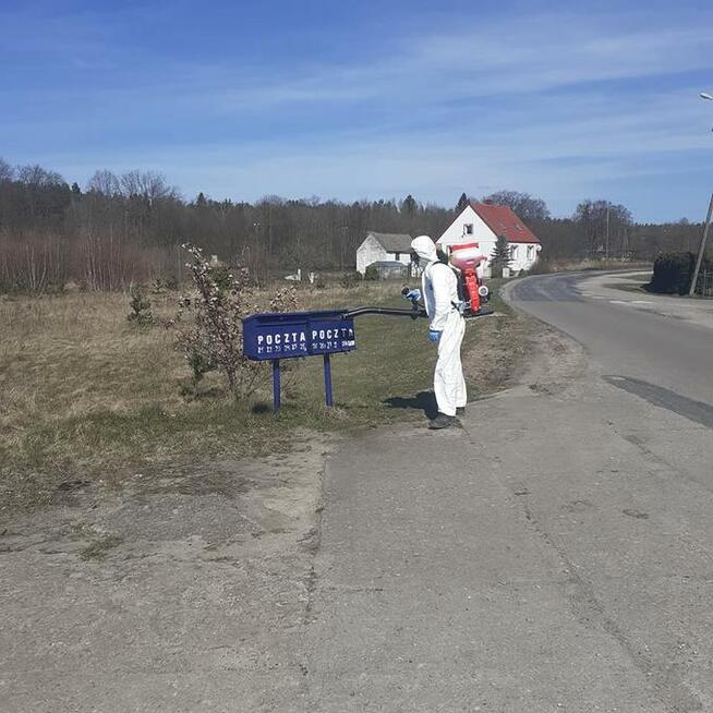 Dezynfekcja, wspólnot, magazynów przestrzeni publicznej itp.