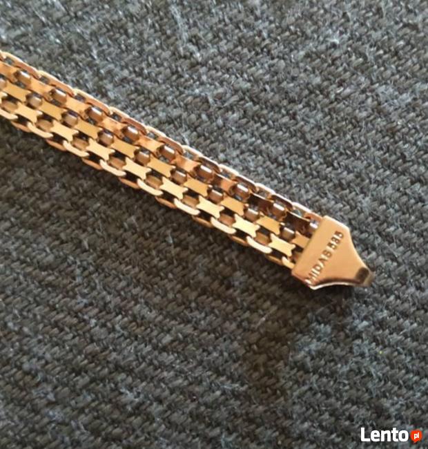 Złota bransoletka Midas