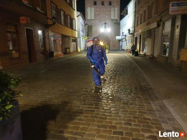 Dezynfekcja, wspólnot, magazynów przestrzeni publicznej itp.