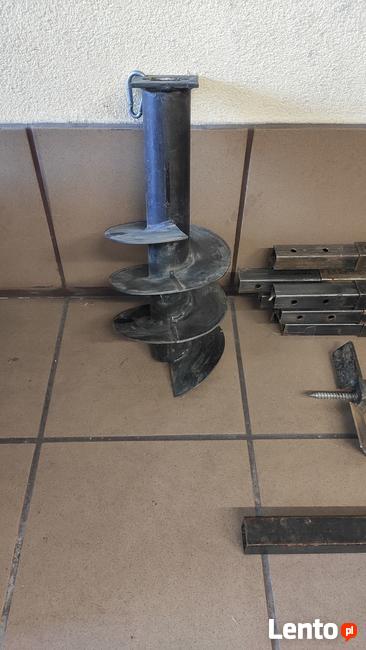 Wiertnica ręczna do studni. Świder.