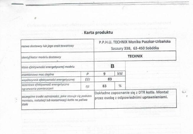 Piec z podajnikiem 9kw 60m2 / 5 KLASA / RATY / Kocioł