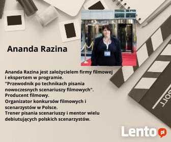 KURS PISANIA SCENARIUSZY FILMOWYCH (FILM, KINO, TELEWIZJA)